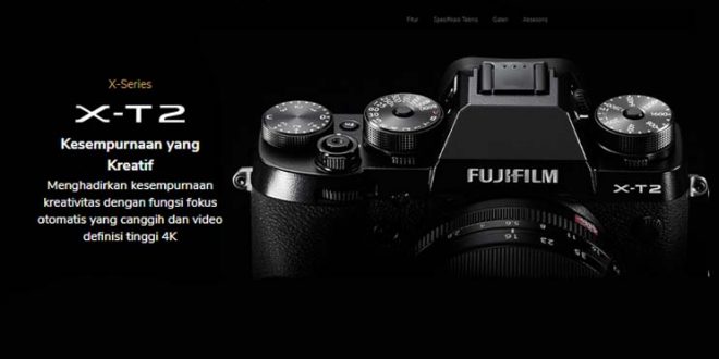 Spesifikasi Fujifilm XT2