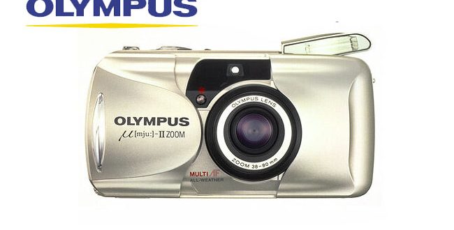 Olympus MJU Zoom 105 Kemera Analog Olympus