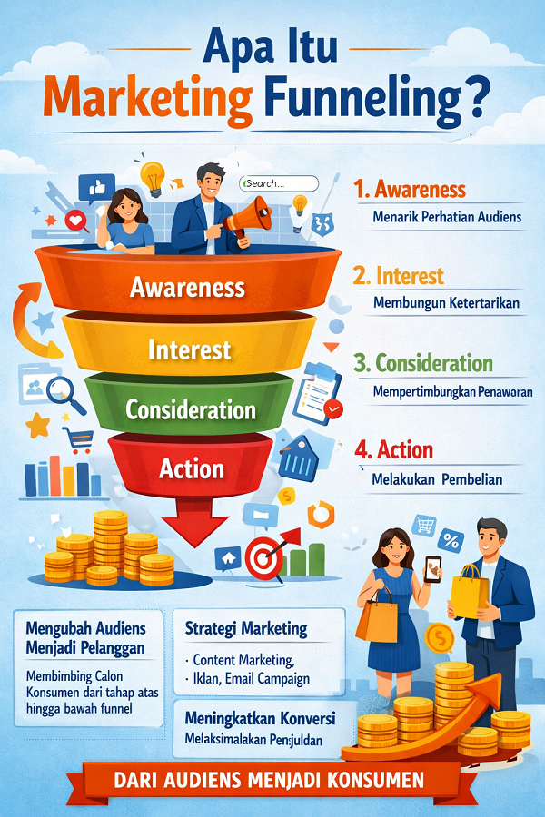 apa itu marekting funnel