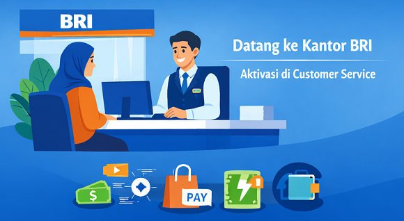 cara mengaktifkan brimo