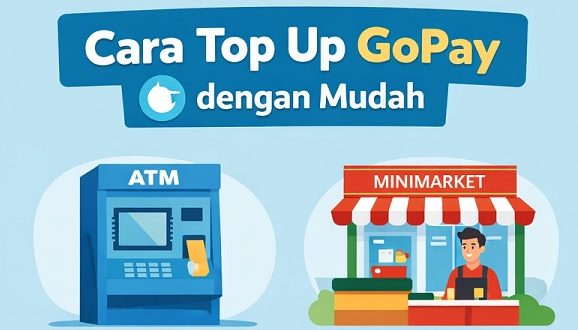 cara top up gopay