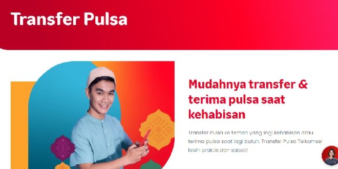 cara transfer pulsa telkomsel