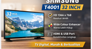 TV Samsung T4001 harga spesifikasi