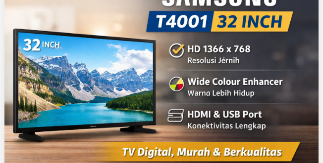 TV Samsung T4001 harga spesifikasi