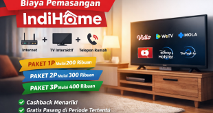 biaya pemasangan indihome terbaru