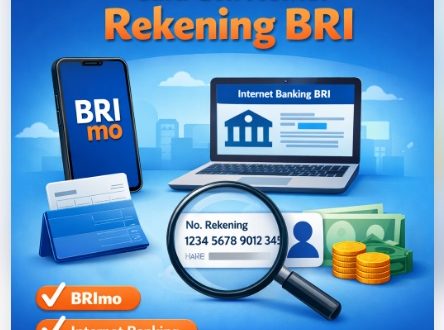 cara cek nomor rekening bri