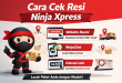cara cek resi ninja express
