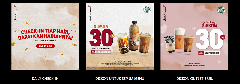 contoh marketing mix produk makanan