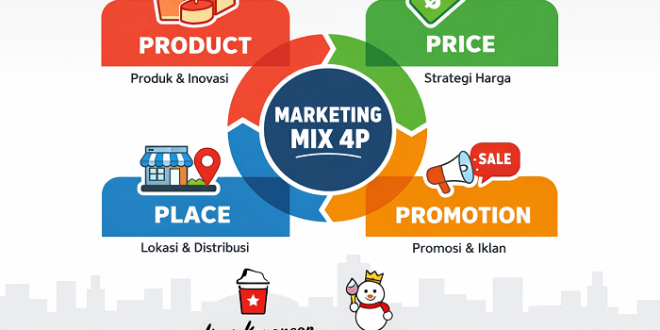 contoh marketing produk makanan