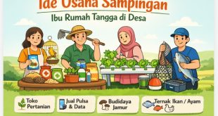 ide usaha sampingan ibu rumah tangga di desa